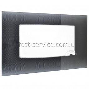 Стекло панорамное 598x417 (1100.66.0.003-12) плиты GEFEST 1100-05, 1100-06, 1100-07
